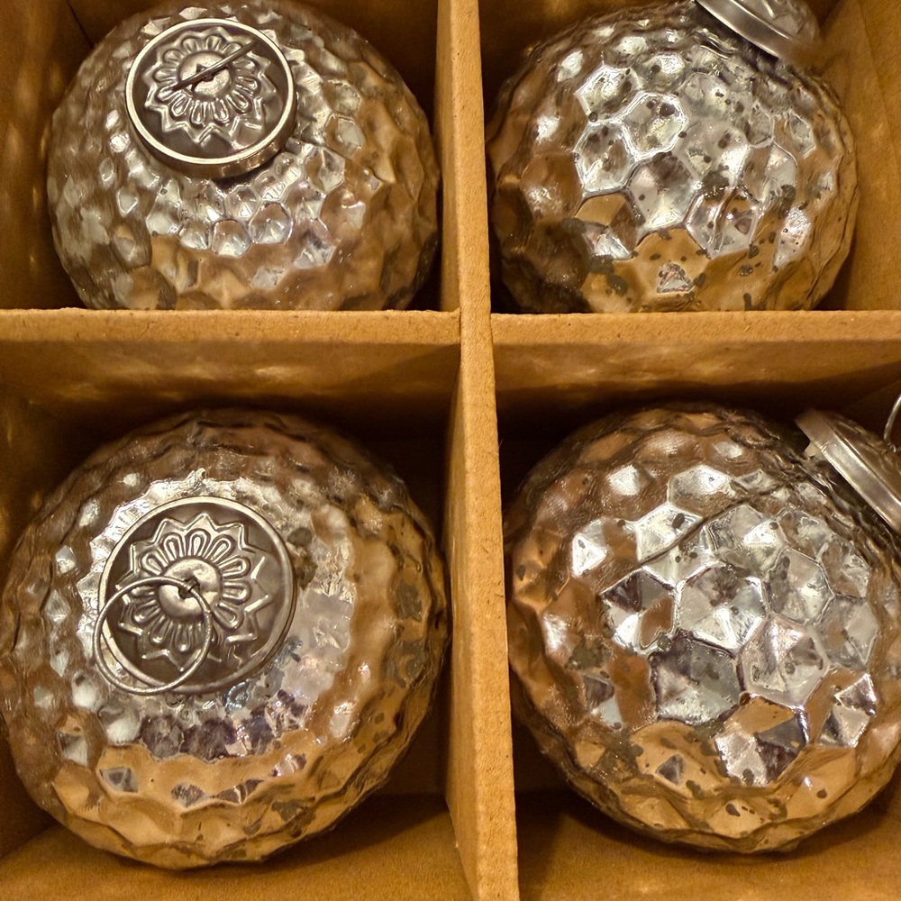 Silver Ornament Set - Picture 2 of 3